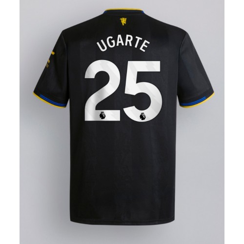 Maglia Calcio Manchester United Manuel Ugarte #25 Terza Divisa 2025-26 Manica Corta